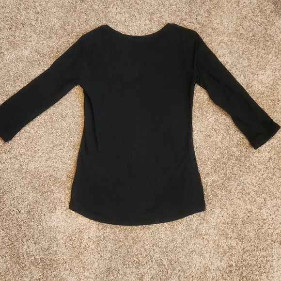 Justice girls size 10 3/4 sleeve shirt - Picture 2 of 5